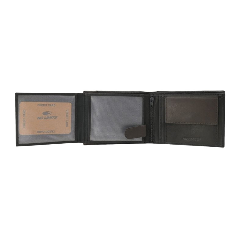 NO LIMITS PORTEFEUILLE HOMME CUIR PLAIN-76 — vue 9