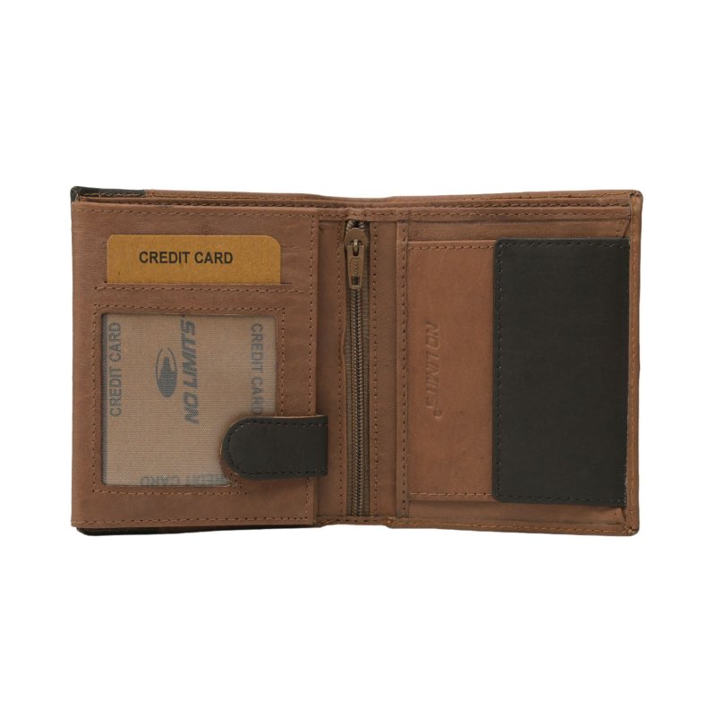 NO LIMITS PORTEFEUILLE HOMME VERTICAL CUIR PLAIN-MNC — vue 22