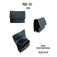 Leather Coin Purse with Bellows Gusset