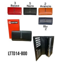 LOT PORTEFEUILLE FEMME CUIR LTTD14-800