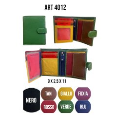 CARTERA MUJER PIEL ART4012