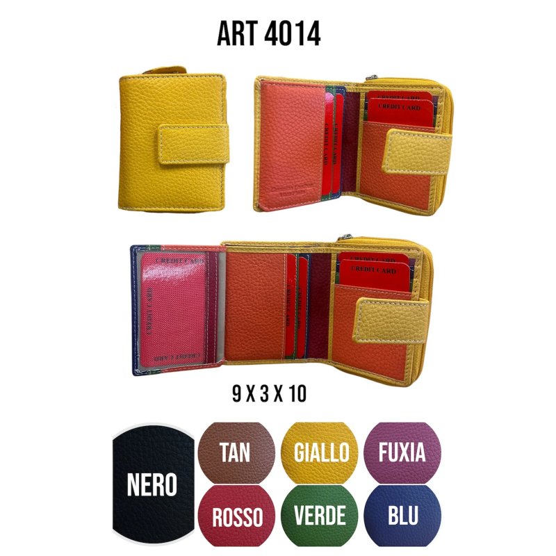 PORTAFOGLIO DONNA PELLE ART4013