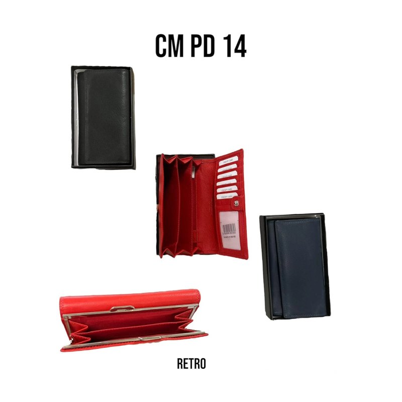 Women's Leather Wallet CM-PD-14