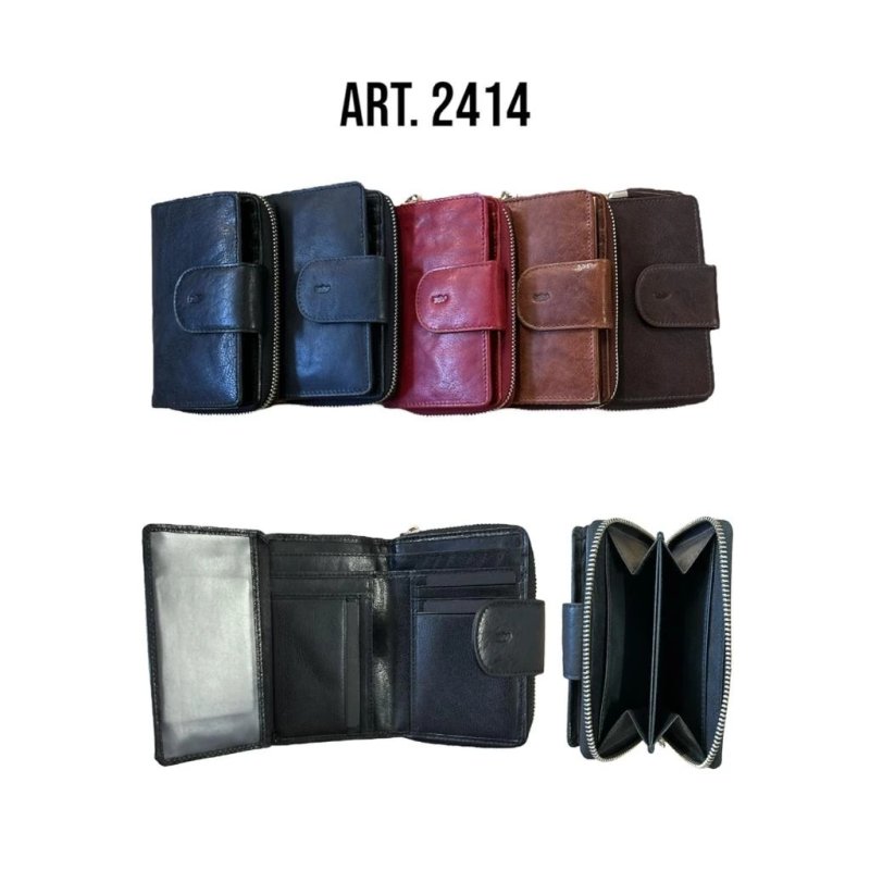 PORTEFEUILLE FEMME CUIR ART2414