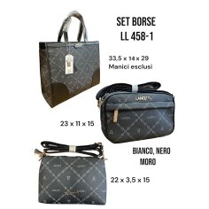 LANCETTI SAC FEMME LOT DE 3 PIÈCES SET 458-1