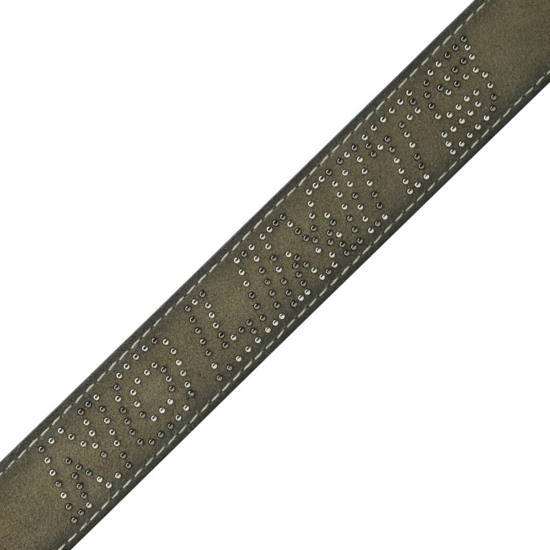 NO LIMITS CINTURA UOMO SCAMOSCIATA CON BORCHIE 3,5 CM NL-07 — vista 9