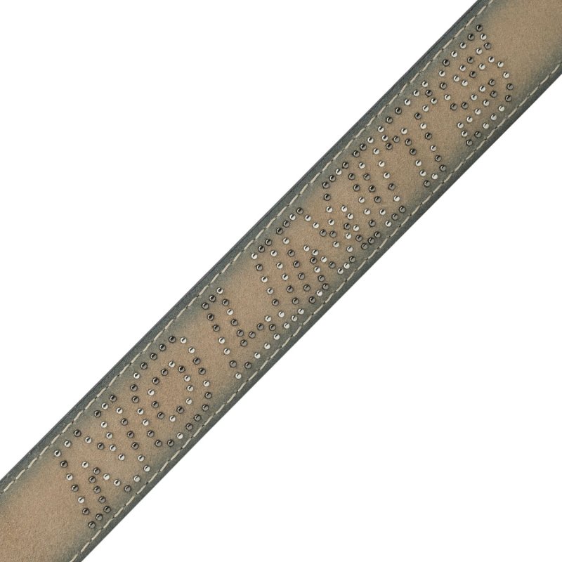 NO LIMITS CINTURA UOMO SCAMOSCIATA CON BORCHIE 3,5 CM NL-07 — vista 14