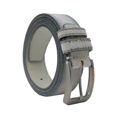 NO LIMITS CINTURA UOMO SCAMOSCIATA CON BORCHIE 3,5 CM NL-07 2