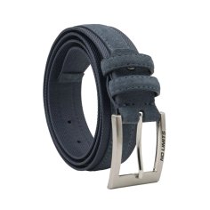 NO LIMITS HERRENGÜRTEL AUS WILDLEDER UND NYLON 3,5 CM NL-10