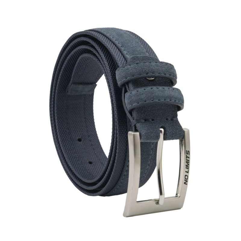 CINTURÓN HOMBRE NO LIMITS DE ANTE Y NYLON 3,5 CM NL-10
