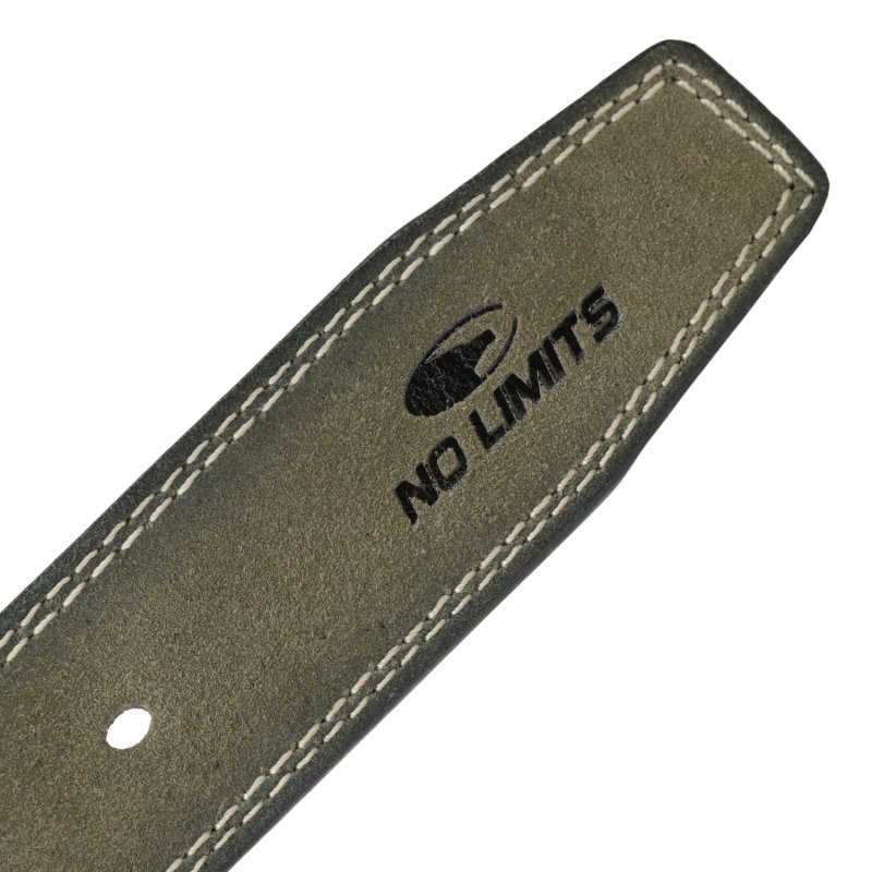 NO LIMITS HERRENGÜRTEL AUS WILDLEDER 4 CM NL-08 — Innenansicht
