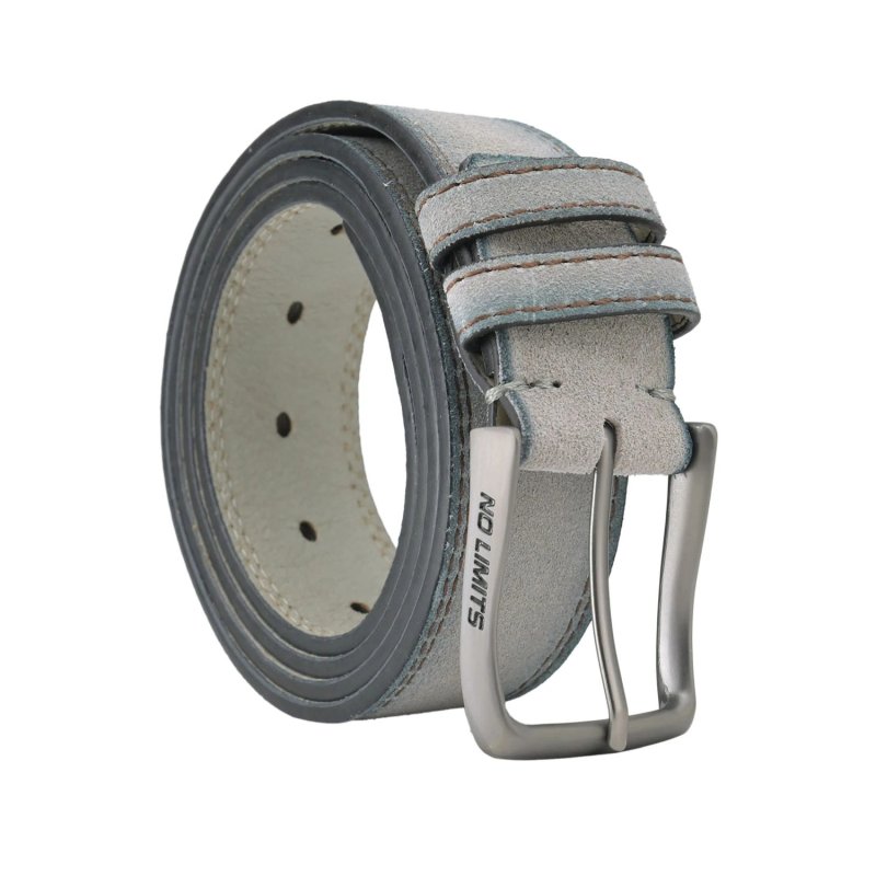 NO LIMITS CINTURA UOMO SCAMOSCIATA 4 CM NL-08 — vista 16