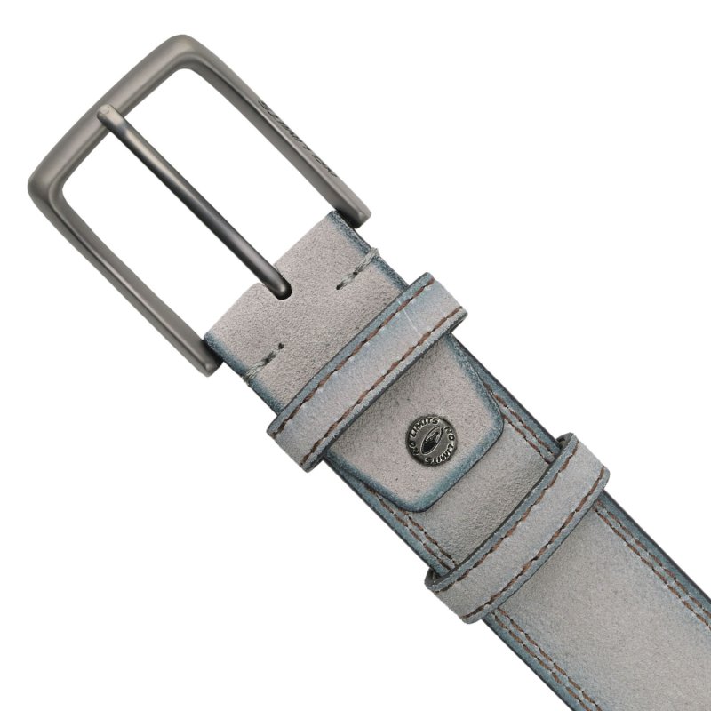 CEINTURE HOMME NO LIMITS EN CUIR DAIM 4 CM NL-08 — vue 18