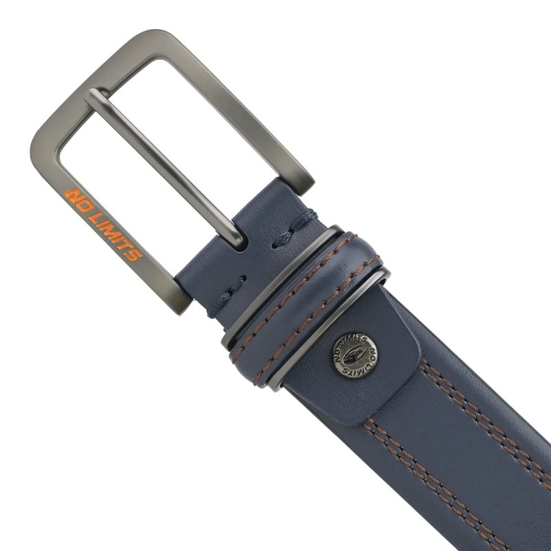 NO LIMITS CINTURA UOMO PELLE 3,5 CM NL-01 — vista 7