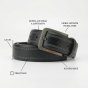NO LIMITS HERRENGÜRTEL LEDER 3,5 CM NL-01 — Ansicht 10