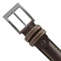 CEINTURE HOMME NO LIMITS CUIR 3,5 CM NL-02 — vue arrière