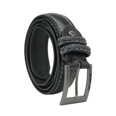 NO LIMITS MEN'S LEATHER BELT 3.5 CM NL-02 2