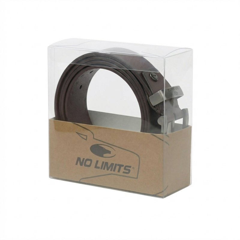 CINTURÓN HOMBRE NO LIMITS PIEL 4 CM NL-03 — detalle