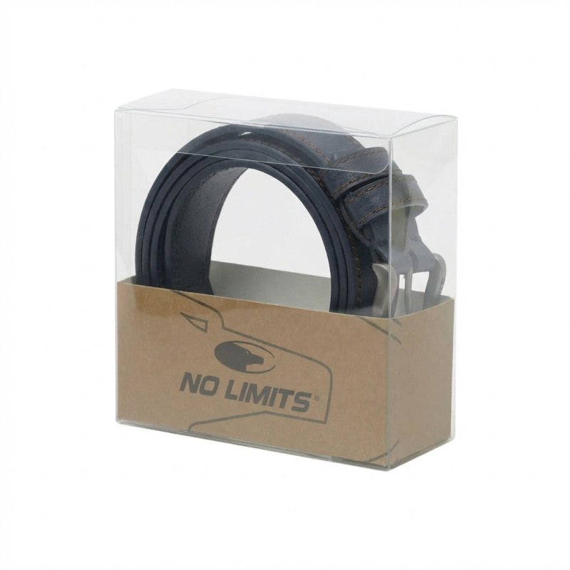 NO LIMITS CINTURA UOMO PELLE 4 CM NL-04 — dettaglio