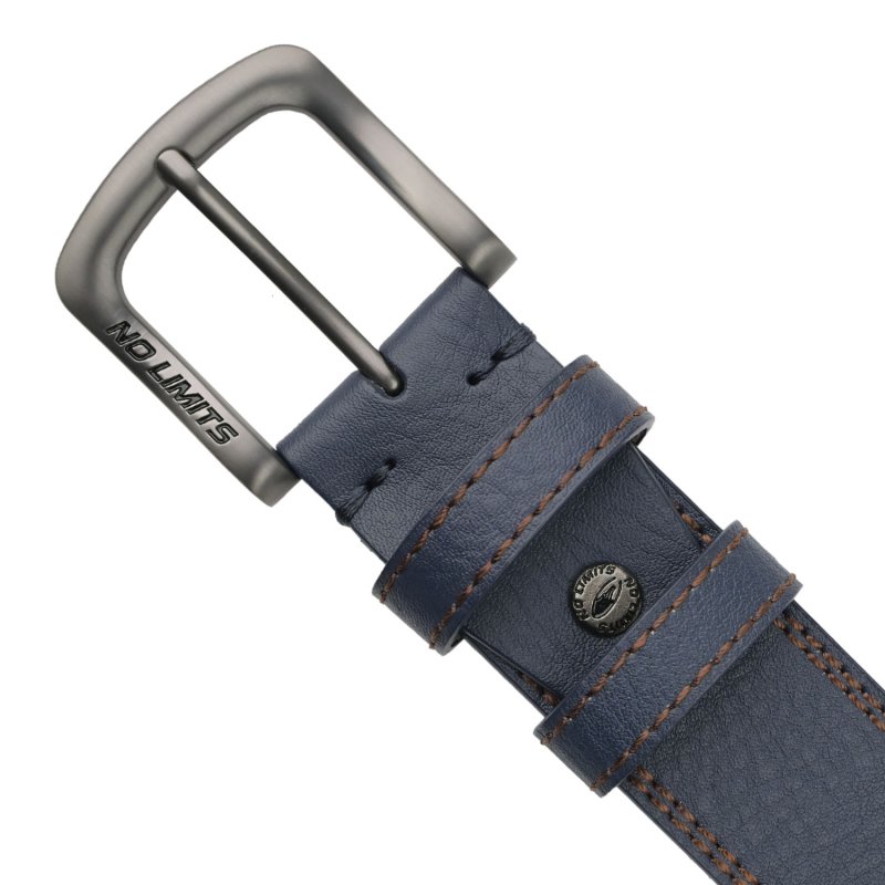 NO LIMITS CINTURA UOMO PELLE 4 CM NL-04 — vista posteriore