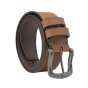 NO LIMITS HERRENGÜRTEL LEDER 4 CM NL-04 — Logo-Detail