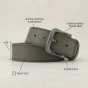 NO LIMITS CINTURA UOMO PELLE 4 CM NL-04 — vista 12