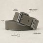 NO LIMITS HERRENGÜRTEL LEDER 4 CM NL-05 — Vorderansicht