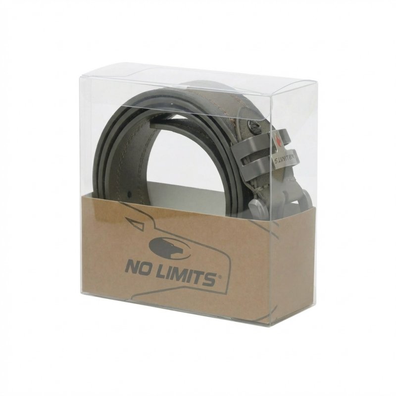 NO LIMITS CINTURA UOMO PELLE 4 CM NL-06 — vista 12