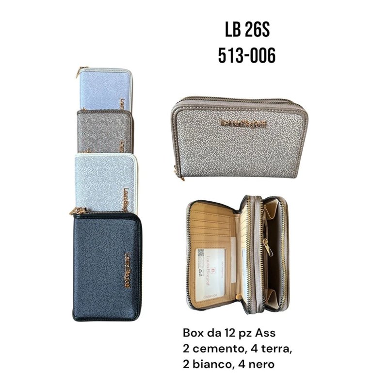 BIAGIOTTI DAMEN GELDBÖRSE PU 26S-513-006