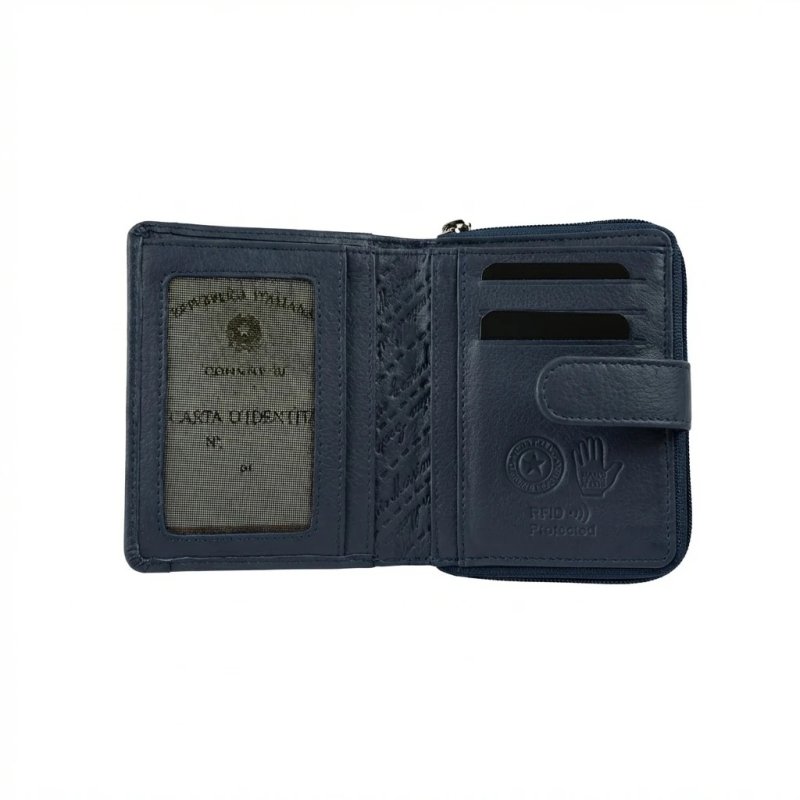 CONTE MASSIMO Women's Small Leather Wallet 2304B — view 51