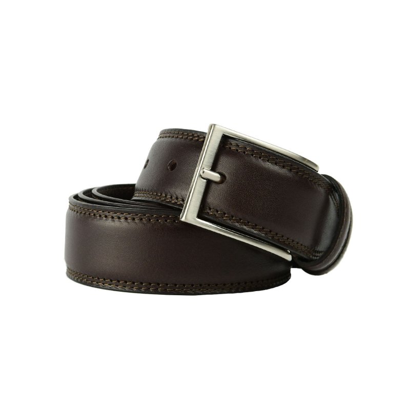 CONTE MASSIMO CINTURA UOMO 3,5CM MADE IN ITALY TAGLIE EXTRA LARGE 735 — vista 20