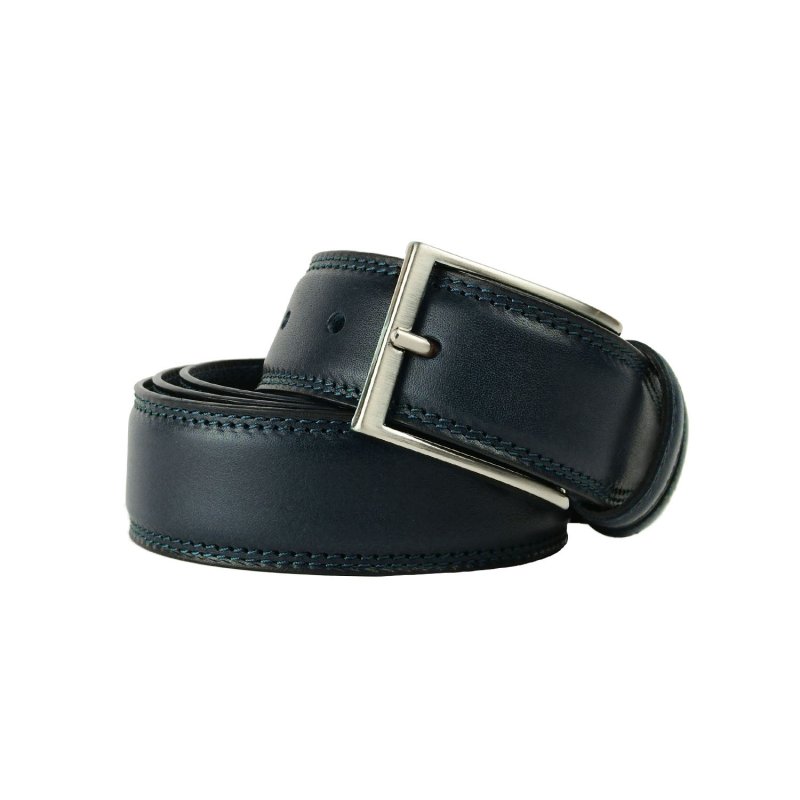 CONTE MASSIMO HERRENGÜRTEL 3,5CM MADE IN ITALY GRÖSSEN SUPER EXTRA LARGE 735 — Vorderansicht