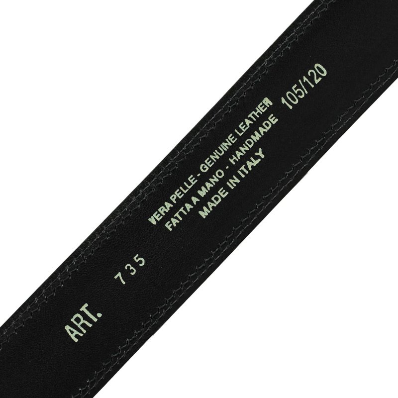 CONTE MASSIMO HERRENGÜRTEL 3,5CM MADE IN ITALY GRÖSSEN SUPER EXTRA LARGE 735 — Ansicht 12