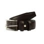 CONTE MASSIMO CINTURA UOMO 3,5CM MADE IN ITALY TAGLIE SUPER EXTRA LARGE 735 — vista 21