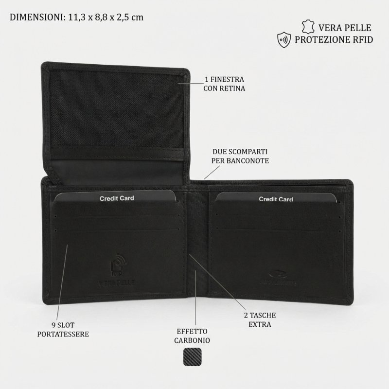 NO LIMITS CARTERA DE HOMBRE PIEL 701-121 — vista 7