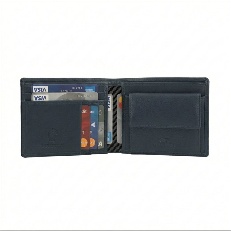 NO LIMITS MEN'S GENUINE LEATHER WALLET 701-99 — back view