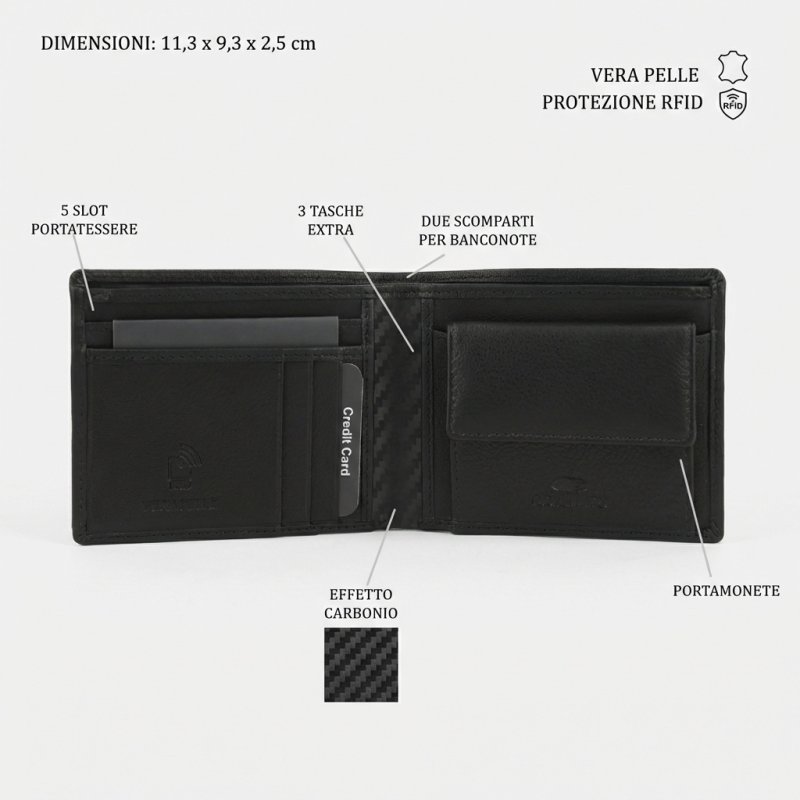 NO LIMITS MEN'S GENUINE LEATHER WALLET 701-99 — view 7