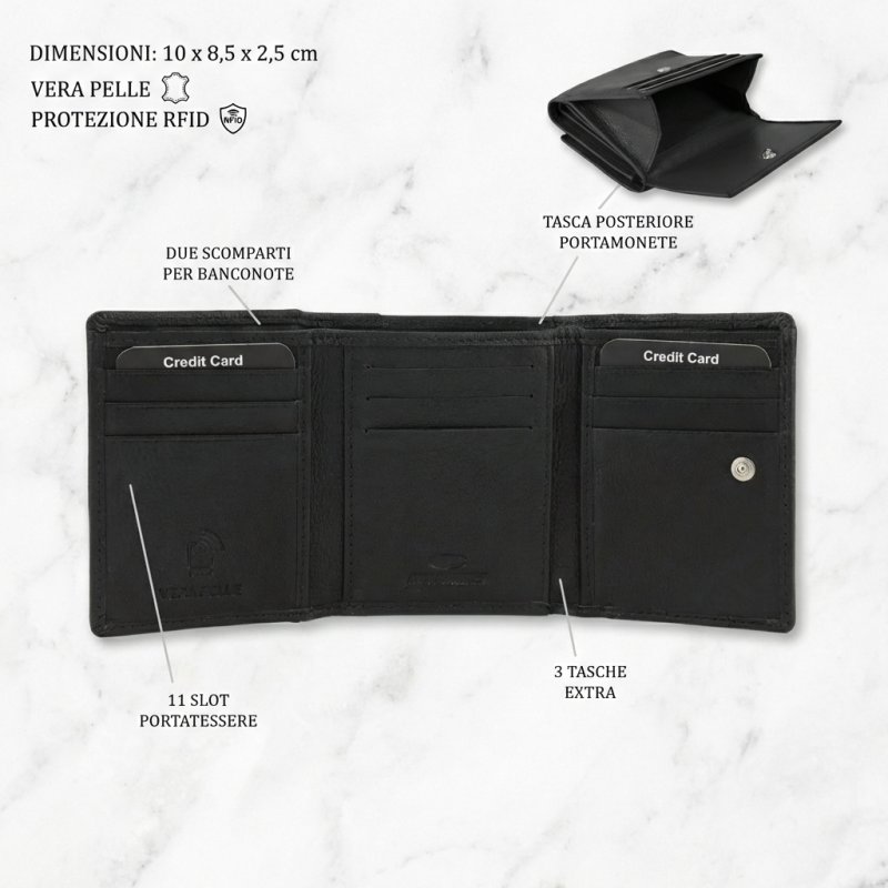 NO LIMITS PORTEFEUILLE FEMME CUIR 818-81 — vue 14