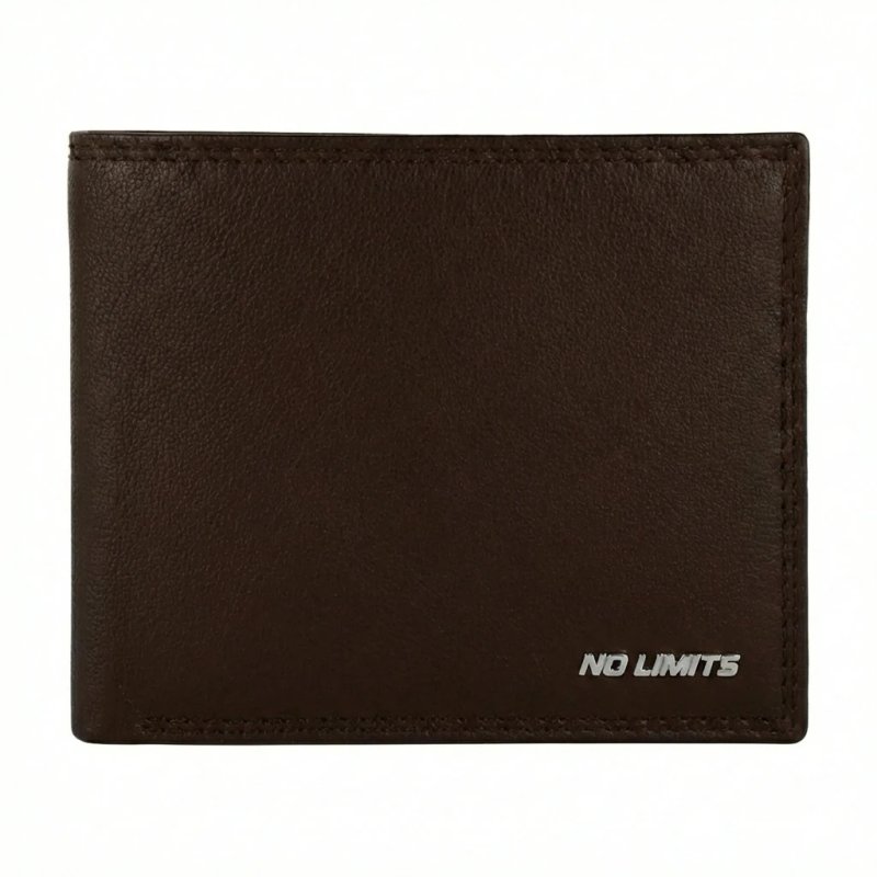 NO LIMITS Men's Genuine Leather Wallet 748