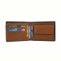 NO LIMITS Men's Genuine Leather Wallet 748 — back view