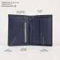 NO LIMITS Men's Vertical Genuine Leather Wallet 748-6 — logo detail