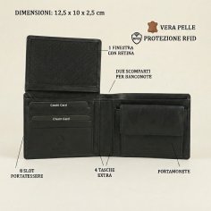 NO LIMITS PORTEFEUILLE HOMME CUIR 703 2