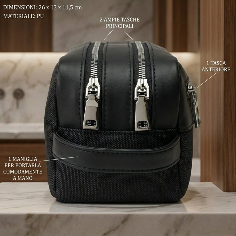 BIAGIOTTI HERREN-REISETASCHE AUS PU 287 — Ansicht 9