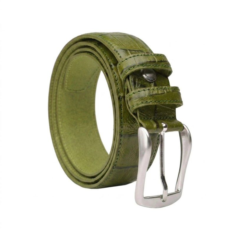 CONTE MASSIMO CINTURA PELLE UNISEX MADE IN ITALY EFFETTO COCCO 2832 — vista 9