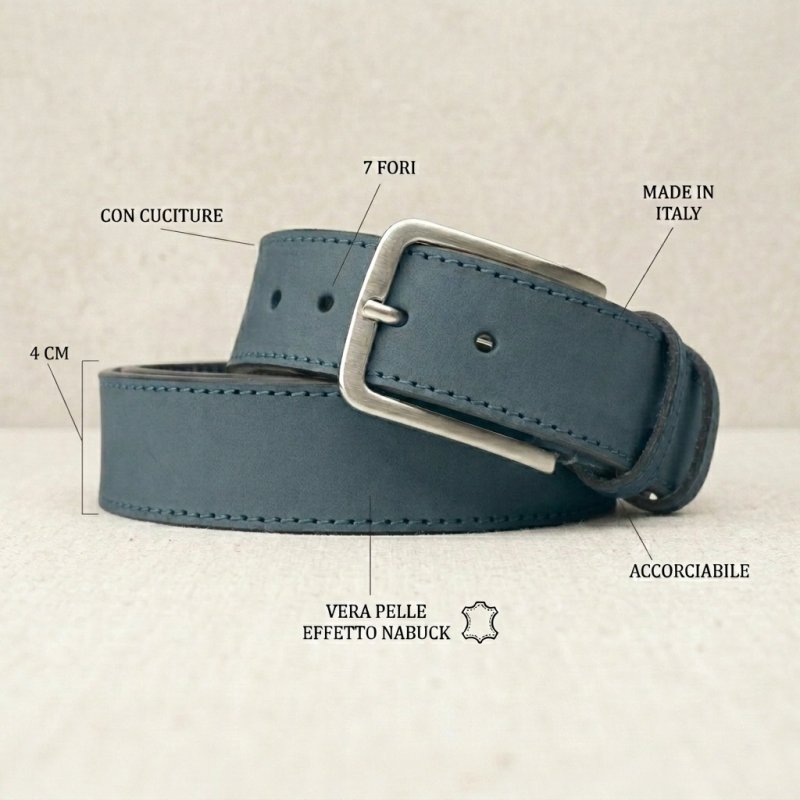 NO LIMITS HERRENGÜRTEL LEDER 4 CM — Ansicht 22