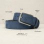 NO LIMITS Men's Vegetable-Tanned Leather Belt 4 cm — view 34