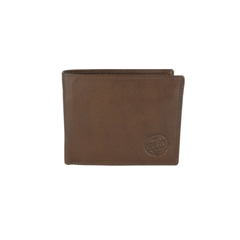 HUNT CARTERA DE PIEL PARA HOMBRE HU106006 — detalle del logotipo