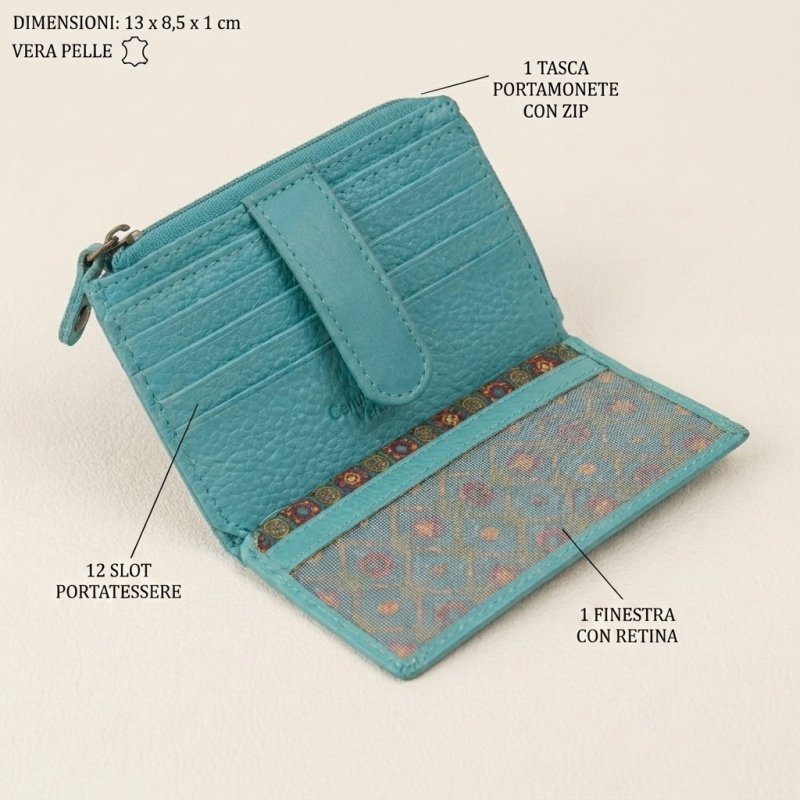 NO LIMITS Genuine Leather Card Holder 810-84 — view 27
