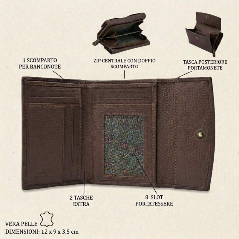 NO LIMITS CARTERA MUJER DE PIEL AUTÉNTICA 810-10 — vista 29