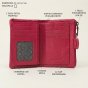 NO LIMITS Women's Genuine Leather Wallet 810-11 — front view